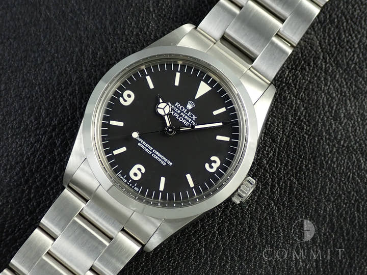 ロレックス エクスプローラーI Ref.1016 ステンレススチール ブラック文字盤