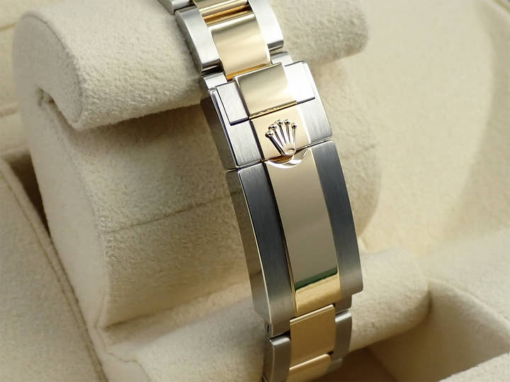 ロレックス エクスプローラー36 Ref.124273 ステンレススチール/イエローゴールド ブラック文字盤