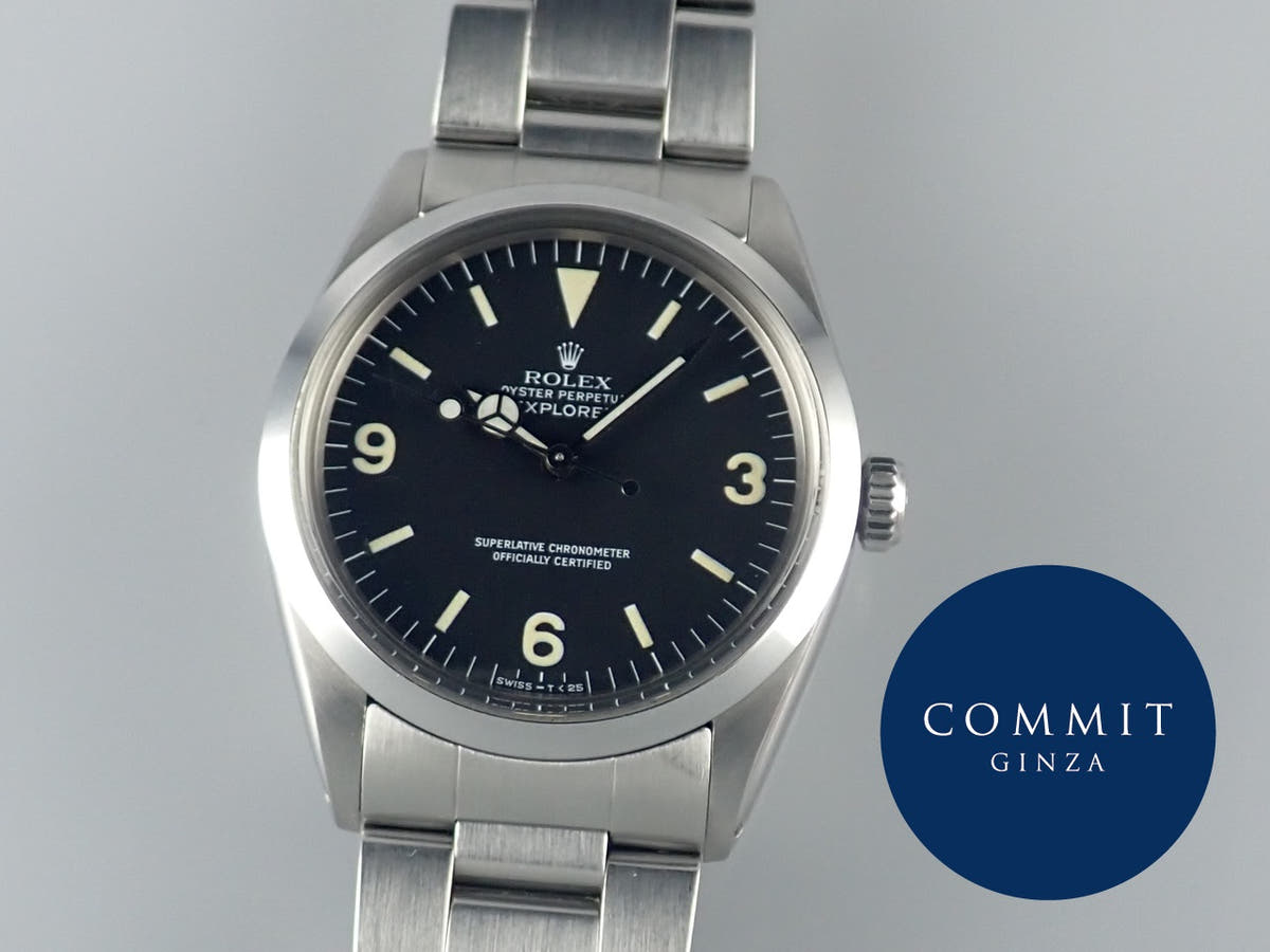 Rolex Explorer I Ref.1016 Black Dial Used explorer-231