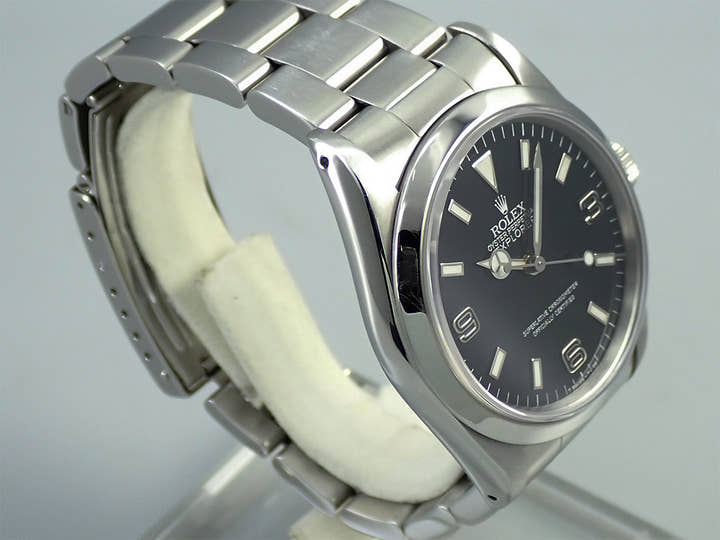 ロレックス エクスプローラーI Ref.14270 ステンレススチール ブラック文字盤
