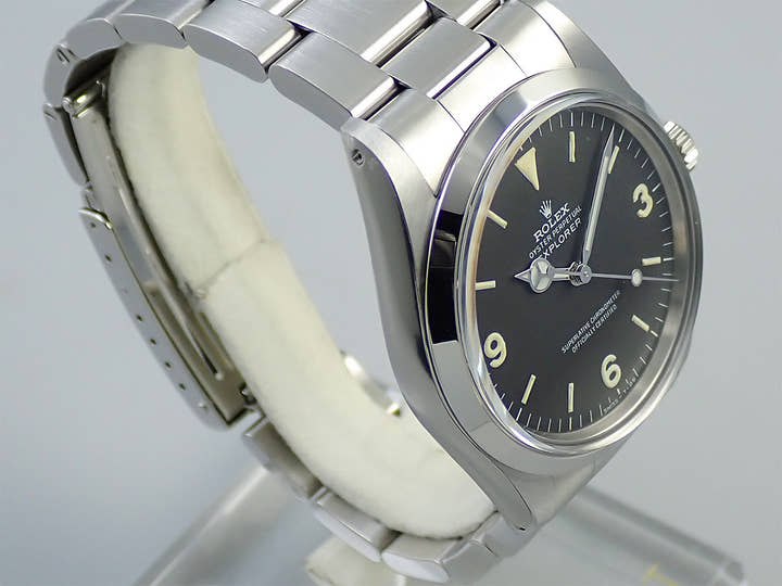 ロレックス エクスプローラーI Ref.1016 ステンレススチール ブラック文字盤