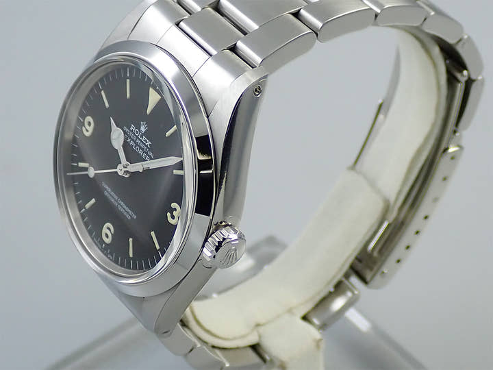 ロレックス エクスプローラーI Ref.1016 ステンレススチール ブラック文字盤