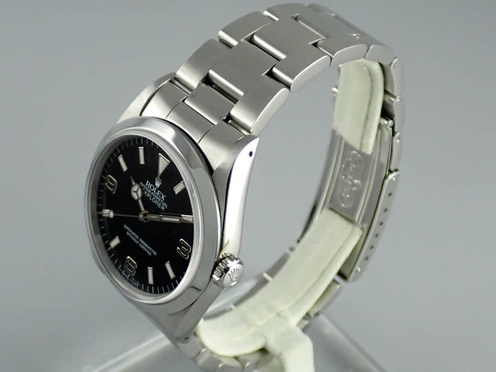 ロレックス エクスプローラーI Ref.14270 ブラック文字盤 中古 explorer-238