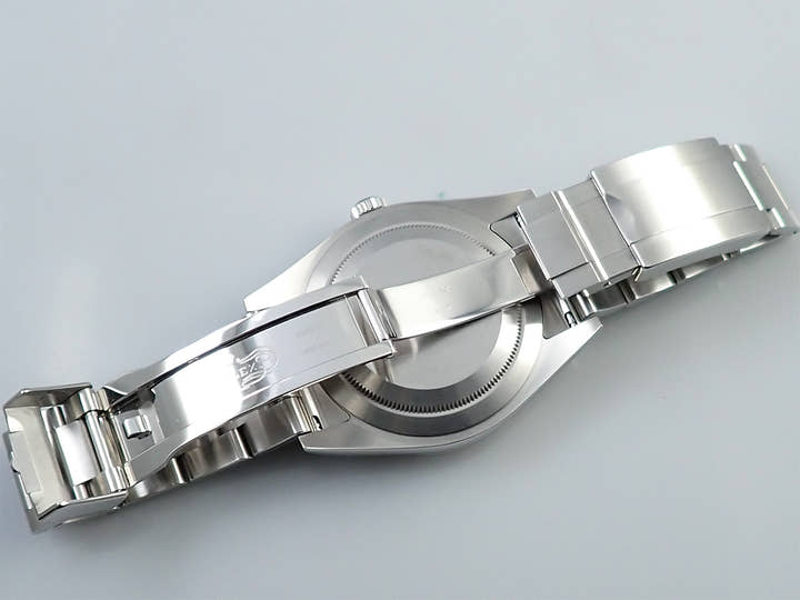 ロレックス エクスプローラーI 鏡面ブラックアウト Ref.214270 ステンレススチール ブラック文字盤