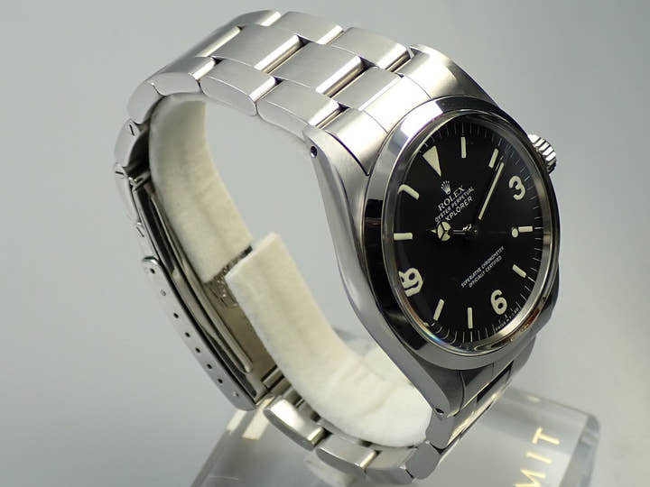ロレックス エクスプローラーI Ref.1016 ステンレススチール ブラック文字盤