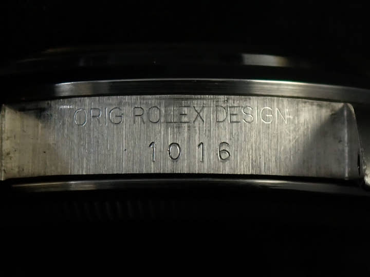 ロレックス エクスプローラーI Ref.1016 ステンレススチール ブラック文字盤