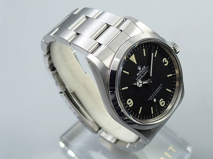 ロレックス エクスプローラーI Ref.1016 ステンレススチール ブラック文字盤