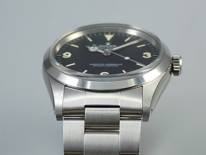 ロレックス エクスプローラーI Ref.1016 ステンレススチール ブラック文字盤