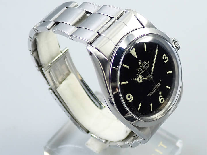 ロレックス エクスプローラーI Ref.1016 ステンレススチール ブラック文字盤