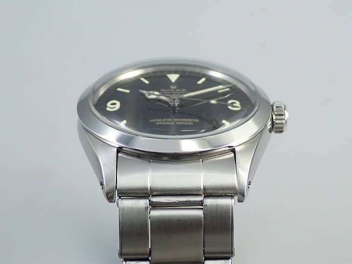 ロレックス エクスプローラーI Ref.1016 ステンレススチール ブラック文字盤