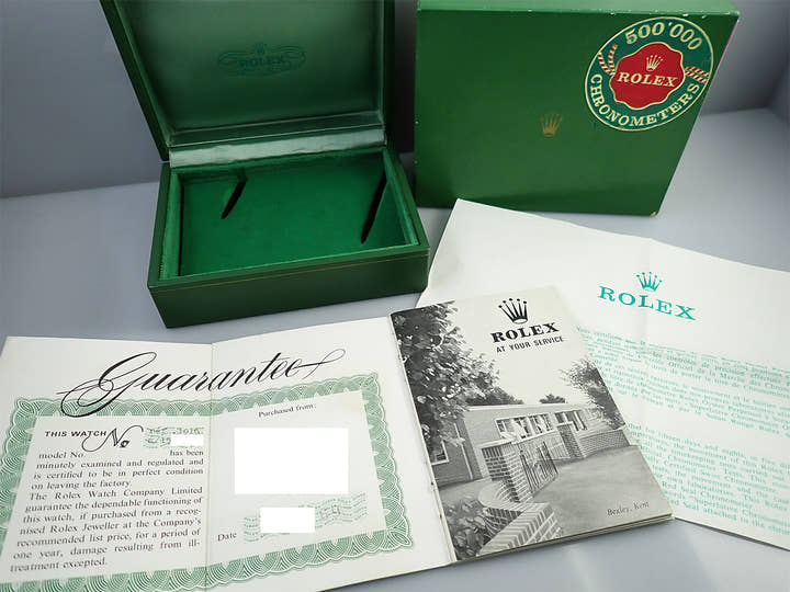 ロレックス エクスプローラーI Ref.1016 ステンレススチール ブラック文字盤