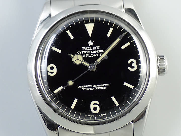 Rolex Explorer I Ref. 1016 Stainless Steel Black Dial
