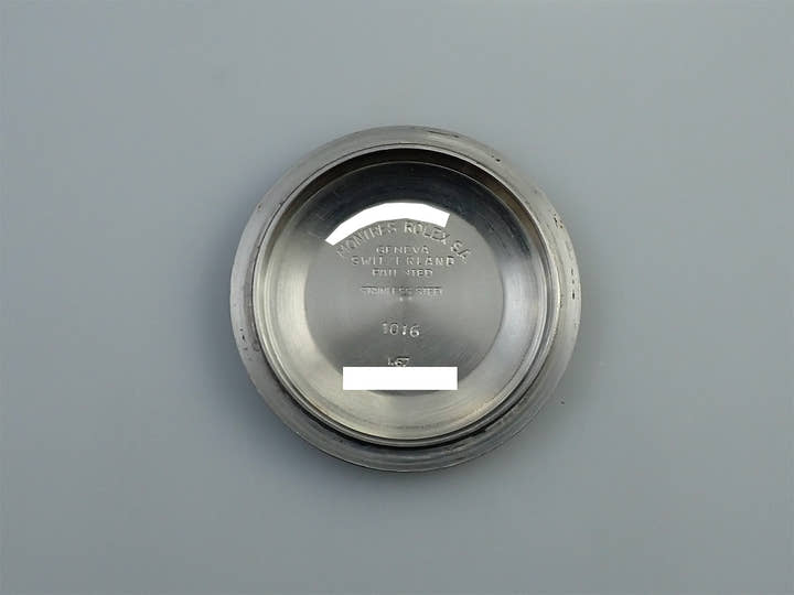 Rolex Explorer I Ref. 1016 Stainless Steel Black Dial