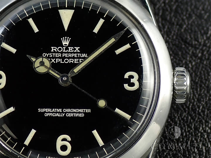 Rolex Explorer I Ref. 1016 Stainless Steel Black Dial