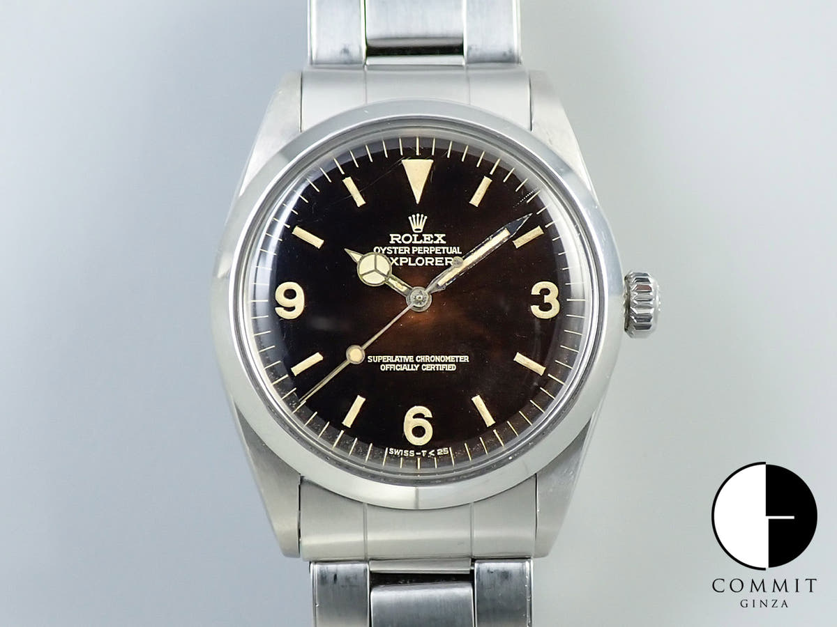 ロレックス エクスプローラーI Ref.1016 ステンレススチール ブラック文字盤