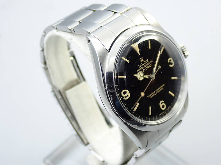 ロレックス エクスプローラーI Ref.1016 ステンレススチール ブラック文字盤