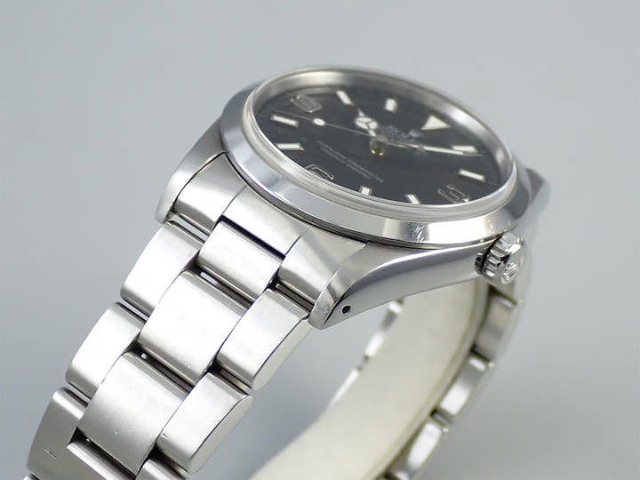 ロレックス エクスプローラーI Ref.14270 ステンレススチール ブラック文字盤