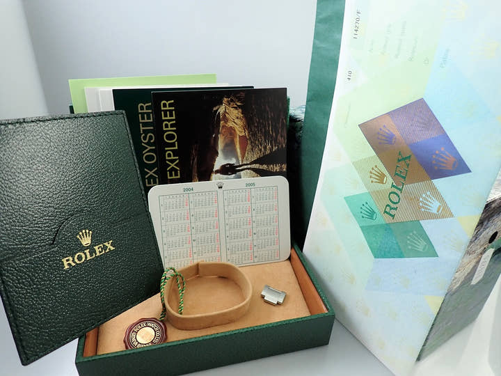 ロレックス エクスプローラーI Ref.114270 ステンレススチール ブラック文字盤