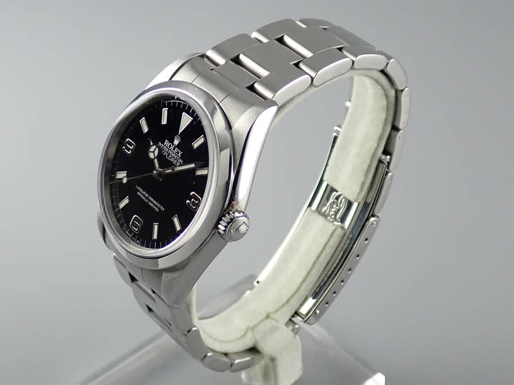 ロレックス エクスプローラーI Ref.14270 ブラック文字盤 中古 explorer-275