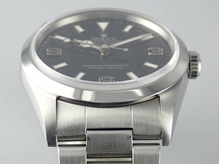 ロレックス エクスプローラーI Ref.14270 ブラック文字盤 中古 explorer-275