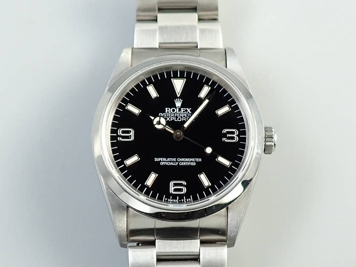 Rolex Explorer I Ref. 14270 Stainless Steel Black Dial