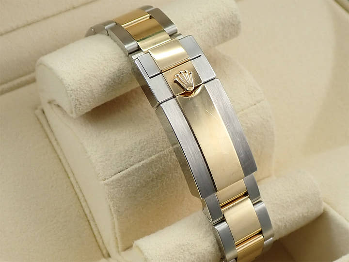 ロレックス エクスプローラー36 Ref.124273 ステンレススチール/イエローゴールド ブラック文字盤