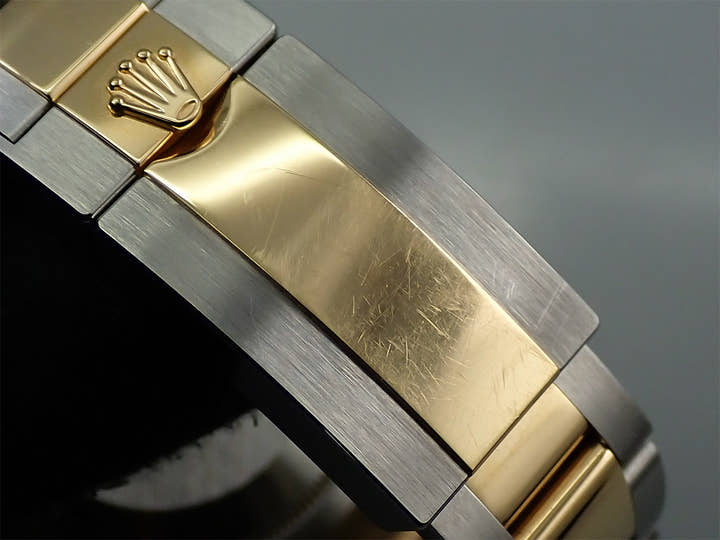 ロレックス エクスプローラー36 Ref.124273 ステンレススチール/イエローゴールド ブラック文字盤