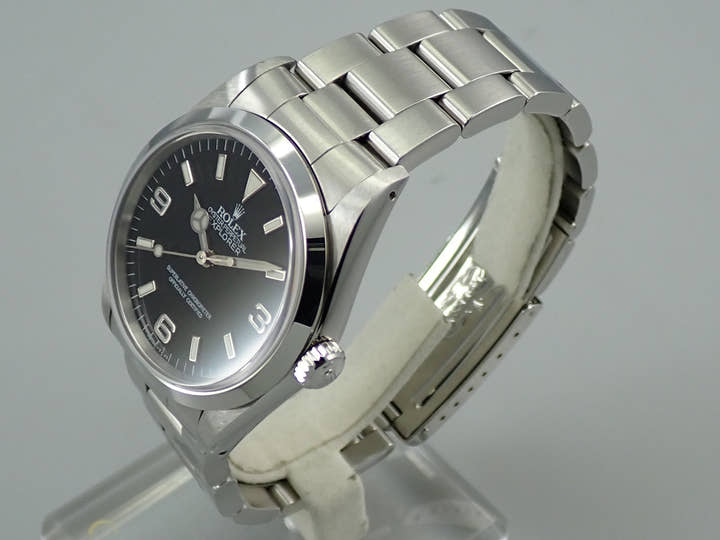 Rolex Explorer I Ref. 14270 Stainless Steel Black Dial