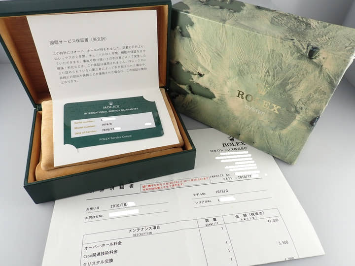 Rolex Explorer I Ref.1016 Black Dial Used explorer-292