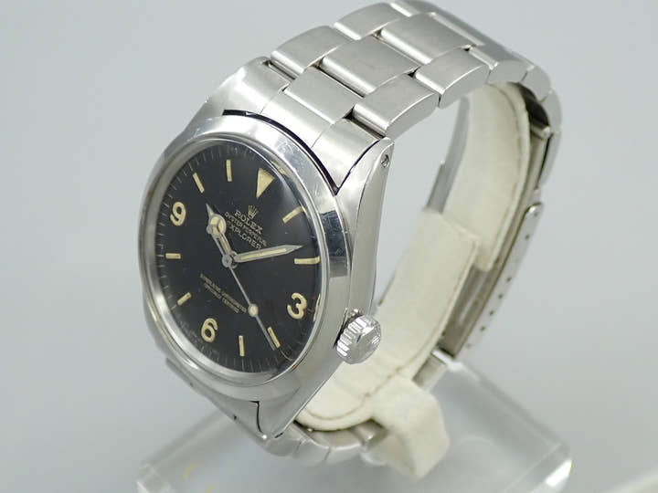 ロレックス エクスプローラーI Ref.1016 ステンレススチール ブラック文字盤