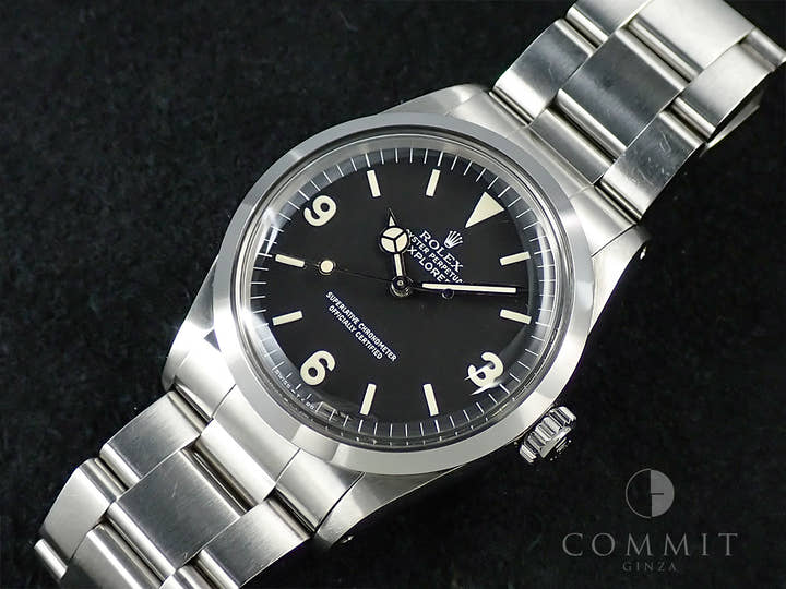 ロレックス エクスプローラーI Ref.1016 ステンレススチール ブラック文字盤