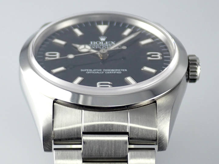 ロレックス エクスプローラーI Ref.14270 ブラック文字盤 中古 explorer-303