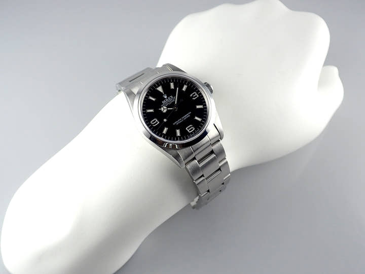 ロレックス エクスプローラーI Ref.14270 ブラック文字盤 中古 explorer-303