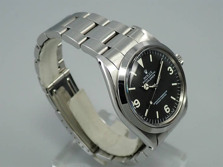 ロレックス エクスプローラーI Ref.1016 ステンレススチール ブラック文字盤