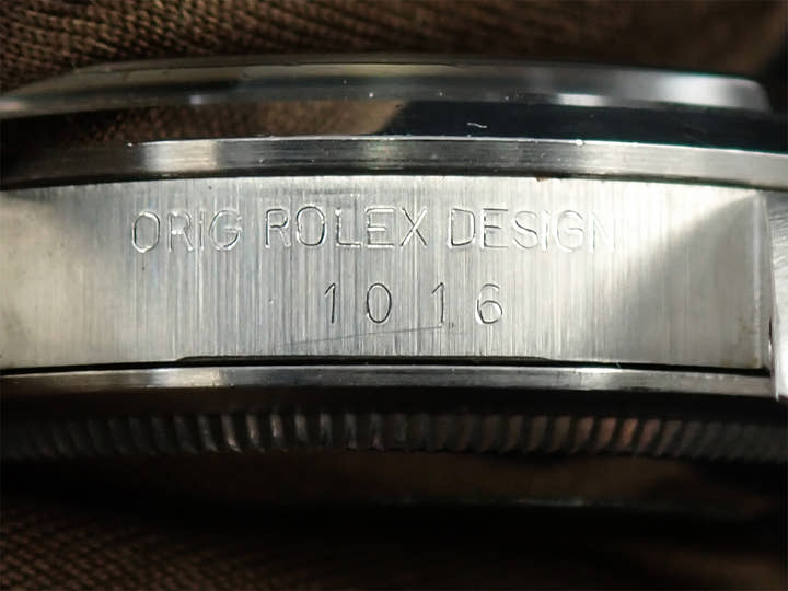 ロレックス エクスプローラーI Ref.1016 ステンレススチール ブラック文字盤