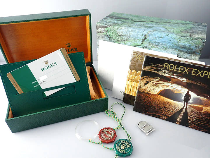 ロレックス エクスプローラーI Ref.14270 ブラック文字盤 中古 explorer-309