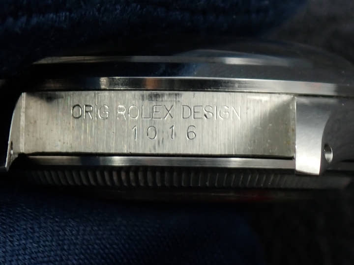 ロレックス エクスプローラーI Ref.1016 ステンレススチール ブラック文字盤