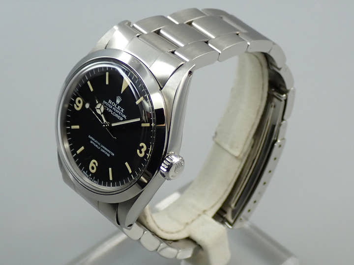 ロレックス エクスプローラーI Ref.1016 ステンレススチール ブラック文字盤