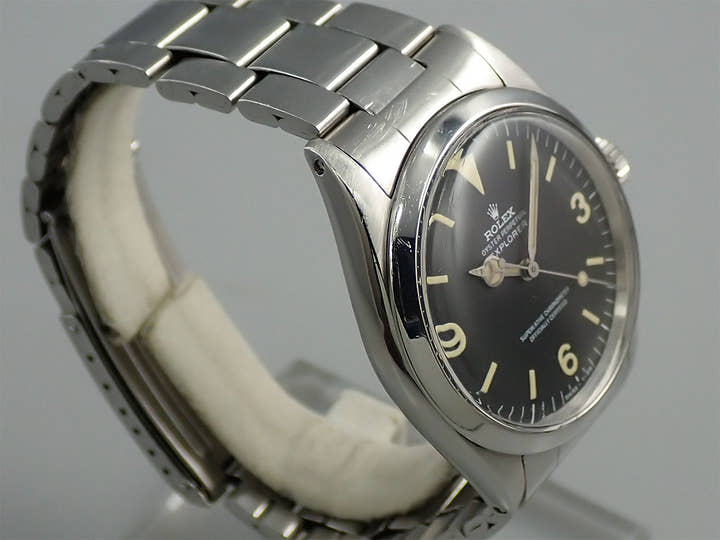 ロレックス エクスプローラーI Ref.1016 ステンレススチール ブラック文字盤