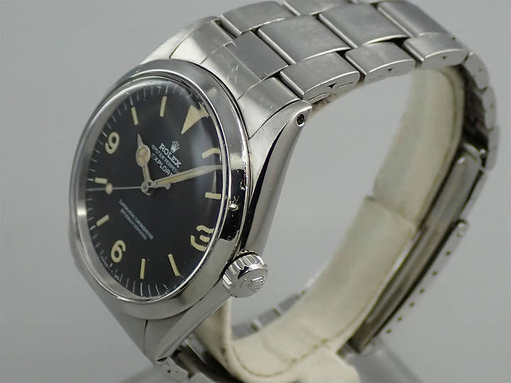 ロレックス エクスプローラーI Ref.1016 ステンレススチール ブラック文字盤