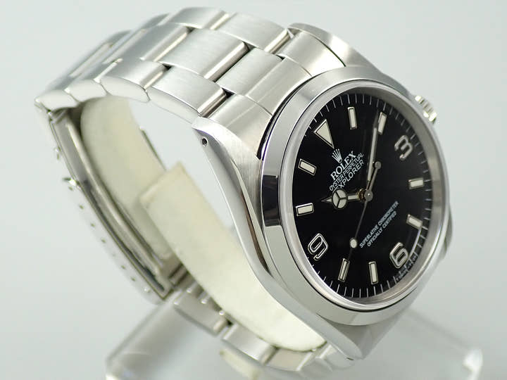 ロレックス エクスプローラーI Ref.14270 ステンレススチール ブラック文字盤