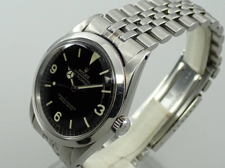 ロレックス エクスプローラーI Ref.1016 ステンレススチール ブラック文字盤
