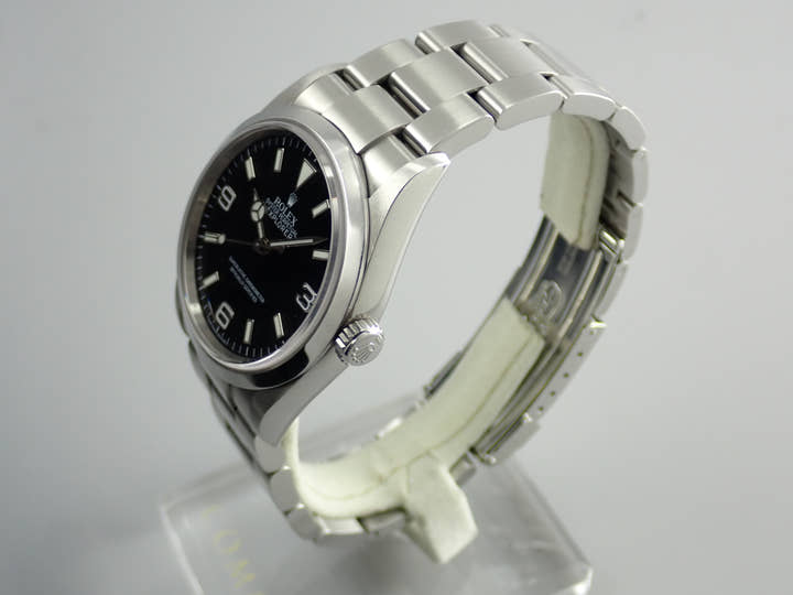 ロレックス エクスプローラーI Ref.114270 ブラック文字盤 中古 explorer-325-2