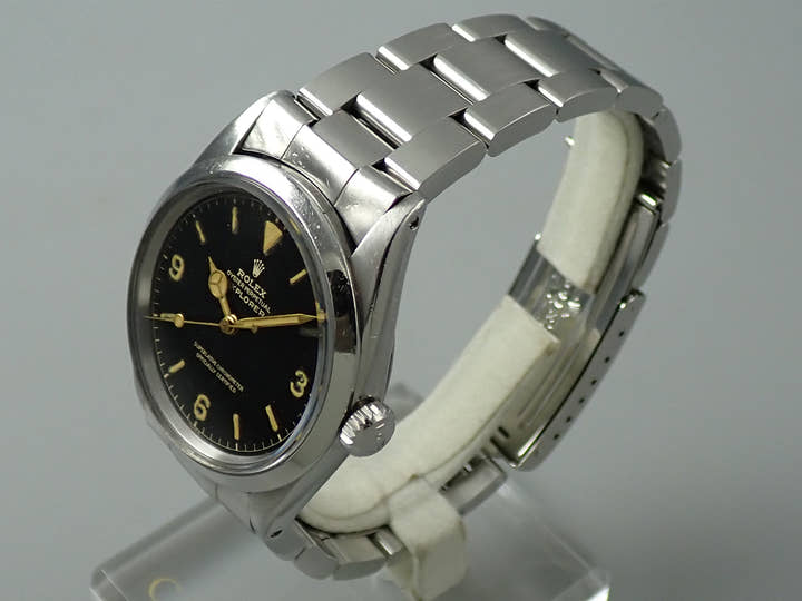ロレックス エクスプローラーI Ref.1016MM ステンレススチール ブラック文字盤