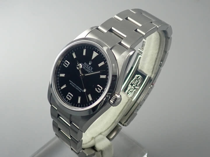 ロレックス エクスプローラーI Ref.114270 ブラック文字盤 中古 explorer-329