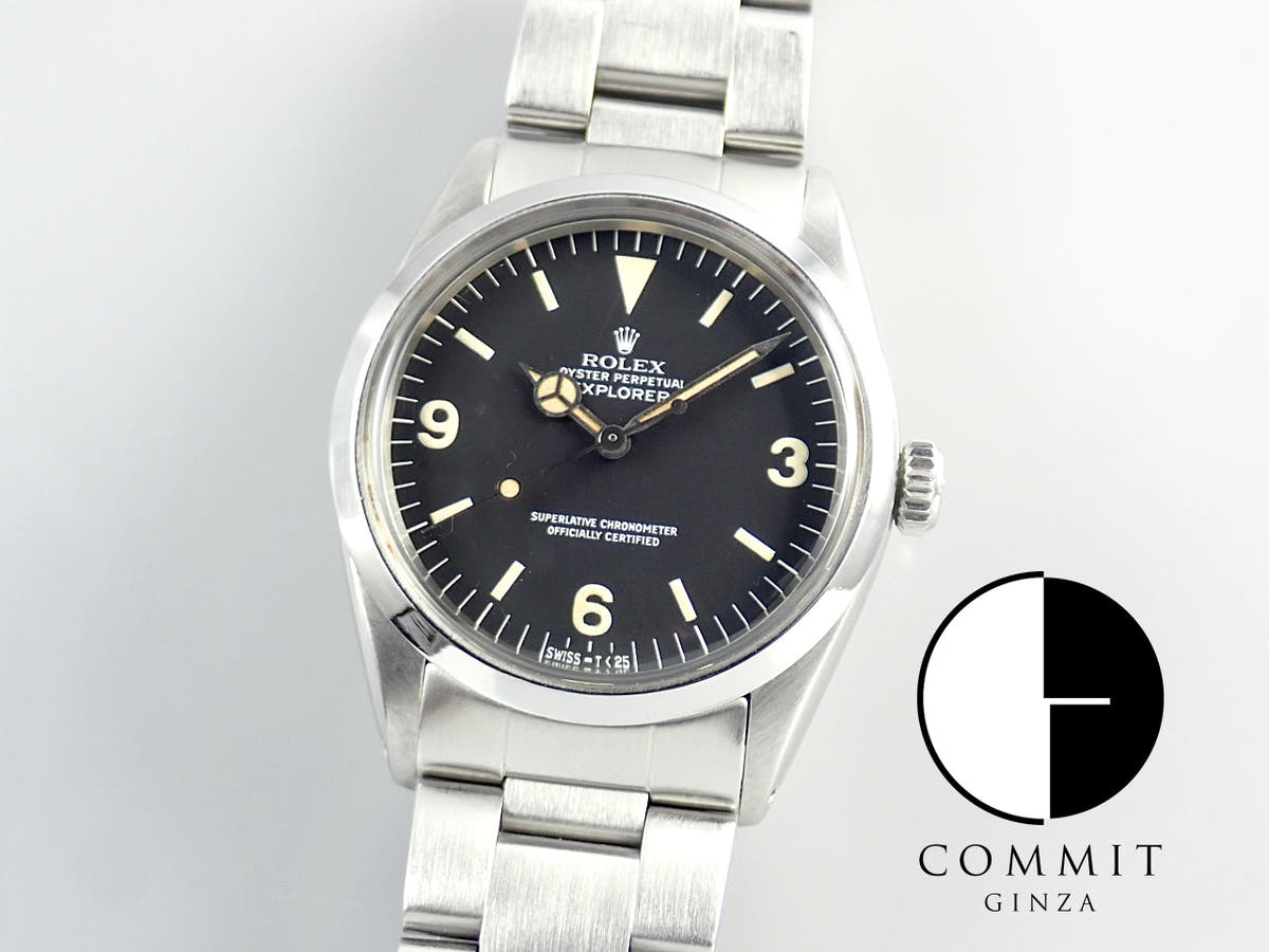 Rolex Explorer I Ref.1016 Black Dial Used explorer-331