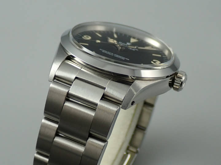 ロレックス エクスプローラーI Ref.1016 ステンレススチール ブラック文字盤