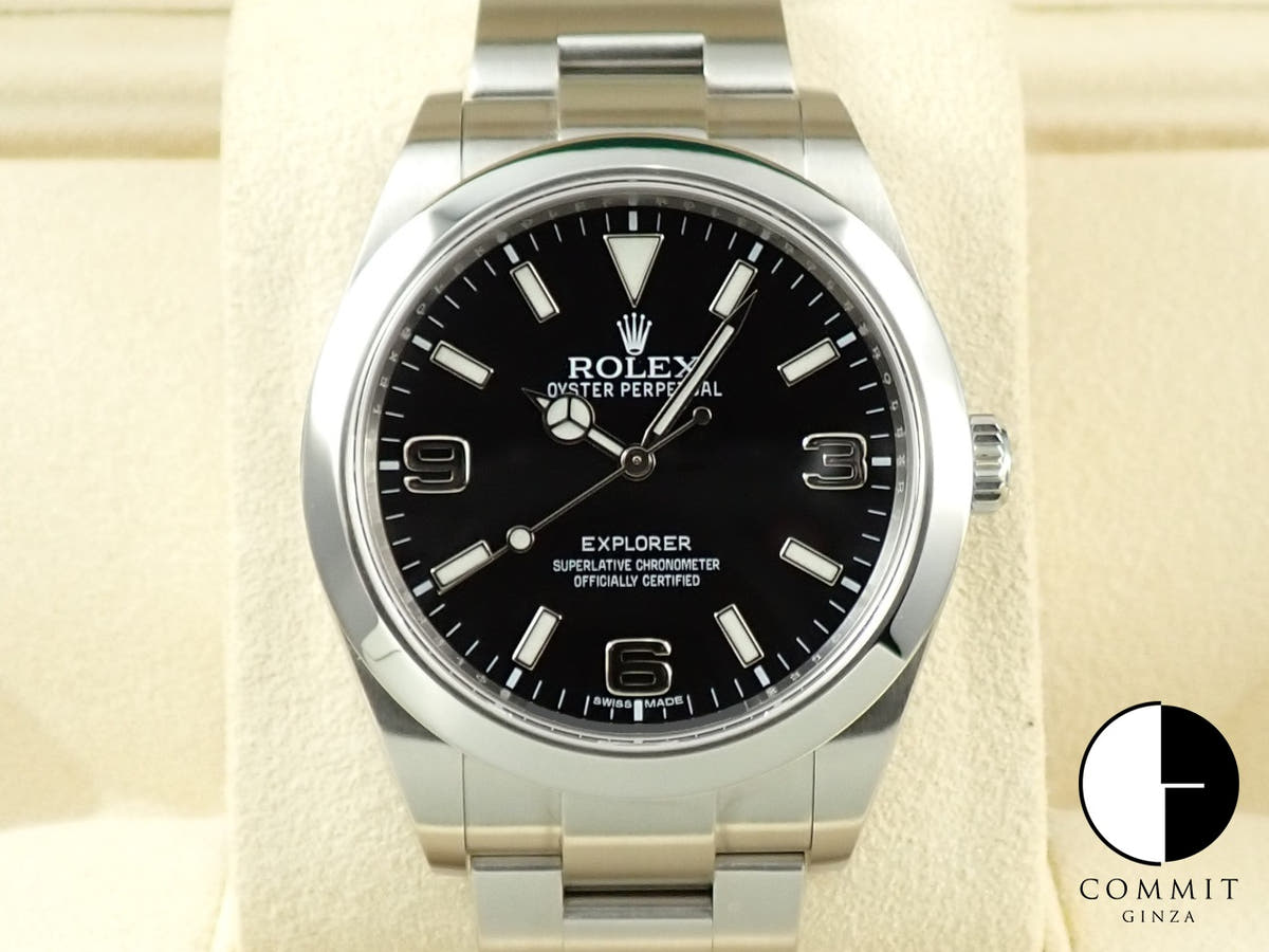 Rolex Explorer Blackout Mirror Buckle <Warranty, Box, etc.>