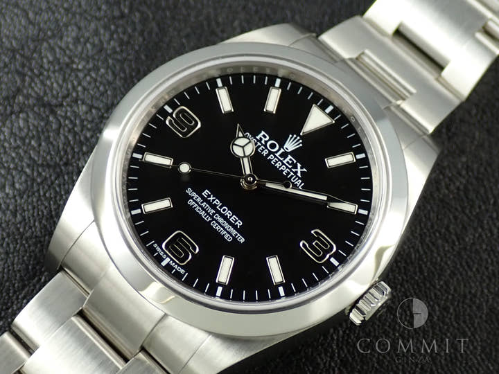 Rolex Explorer Blackout Mirror Buckle <Warranty, Box, etc.>