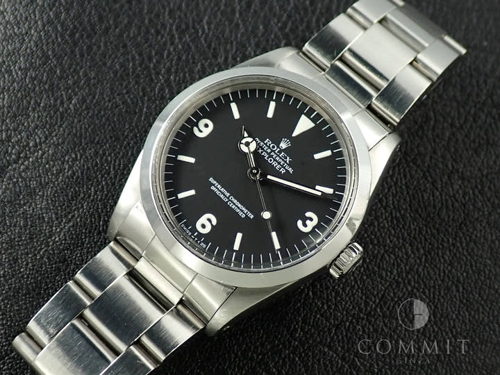 ロレックス エクスプローラーI Ref.1016 ステンレススチール ブラック文字盤